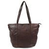 Bear Design Kleine Shoppers | Shopper 'Bibi' Bruin Donkerbruin