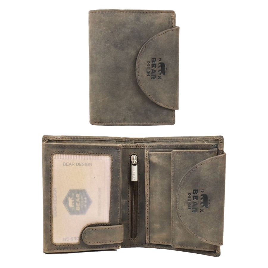 Bear Design Billfolds | Billfold 'Martijn' Bruin