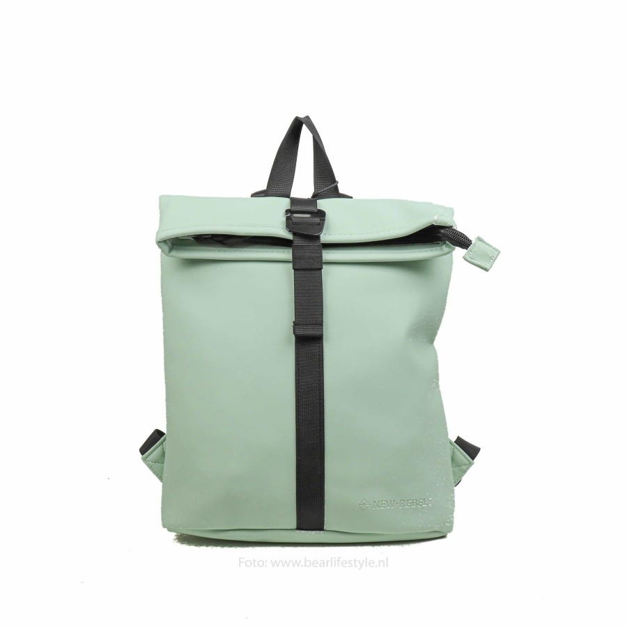 New Rebels Kleine Rugzakken | Waterdicht Rugzakje 'Mart' Mini 9L Mint