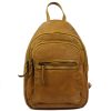 Bear Design Middelmaat Rugzakken | Rugzakje 'Joy' Oker Cl 36413 Geel
