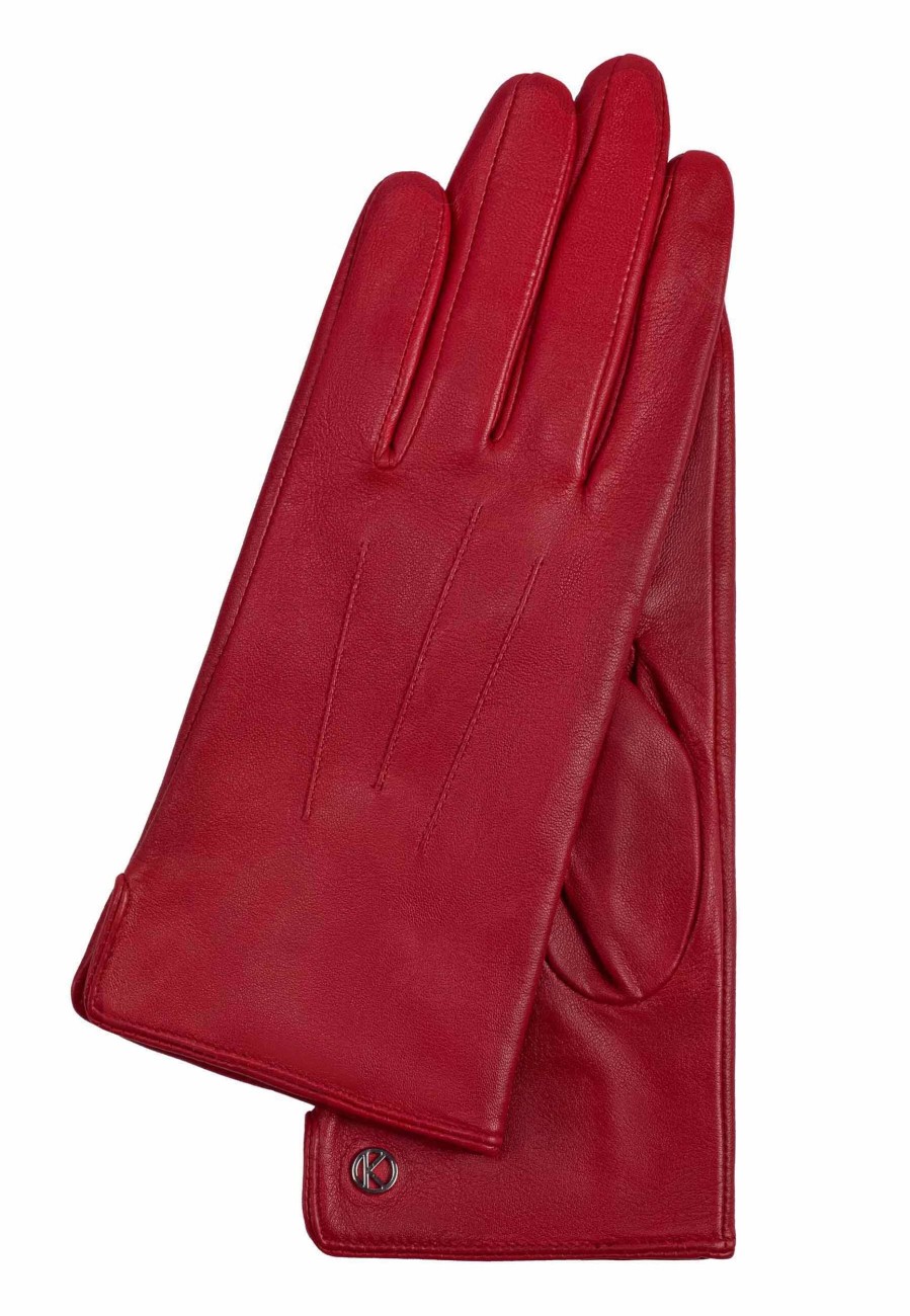 Otto Kessler Leren Handschoenen | Handschoenen 'Carla' Rood