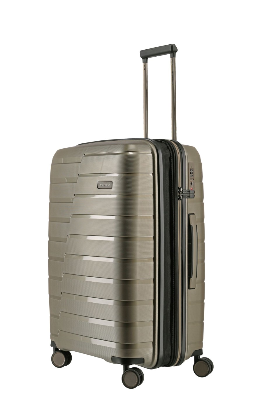 Travelite Uitbreidbare Koffers | Air Base Trolley M Exp. Champagne