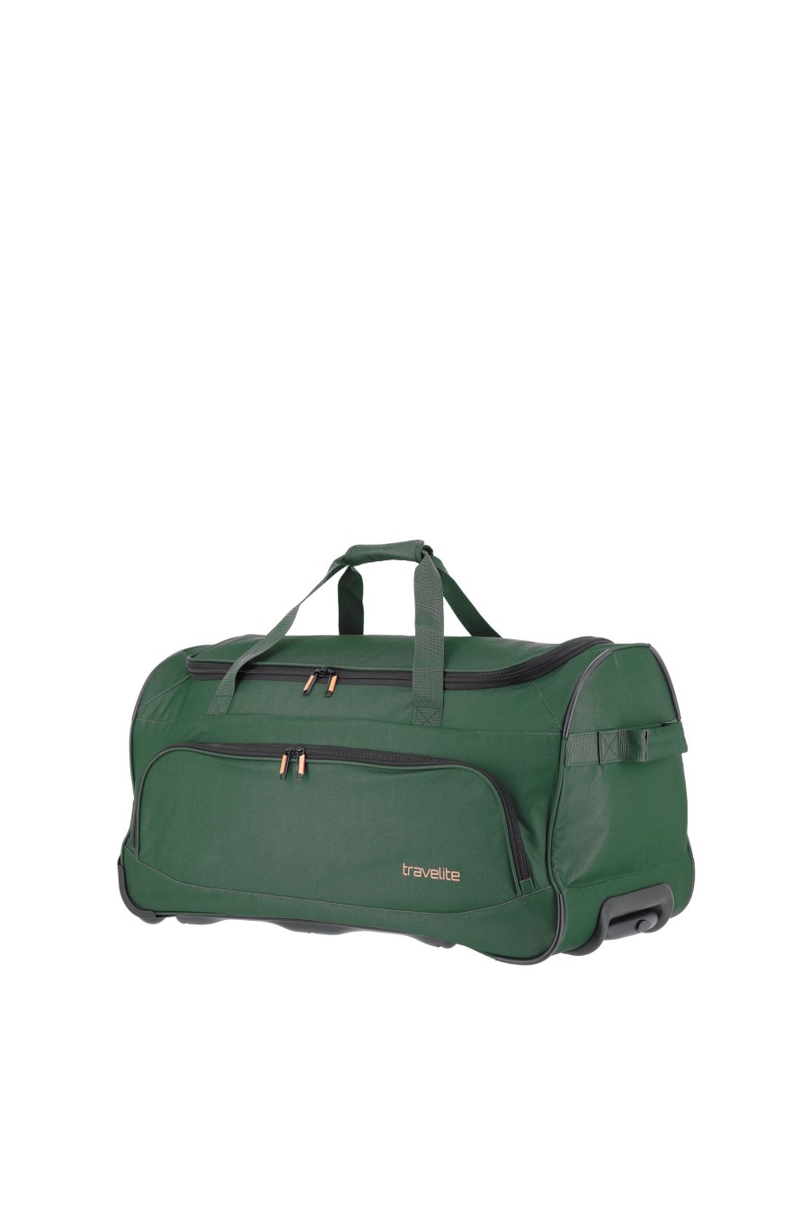 Travelite Autovakantie | Basics Fresh Trolley Travel Bag Dark Green