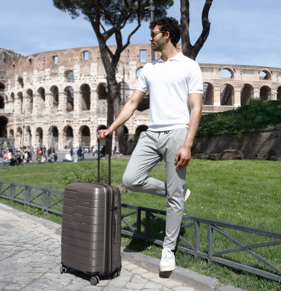 Travelite Handbagage Koffers | Air Base Trolley S Anthracite
