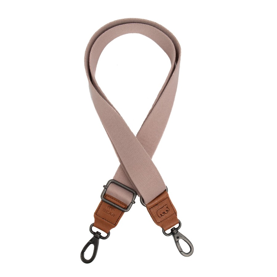 Bear Design Bag Straps | Bag Strap 'Puck' Roze