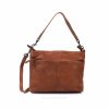 Bear Design Middelmaat Handtassen | Hand-/Schoudertas 'Angelica' Cognac