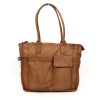 Bear Design Laptoptassen T/M 14 Inch | Hand-/Schoudertas 'Samantha' Taupe