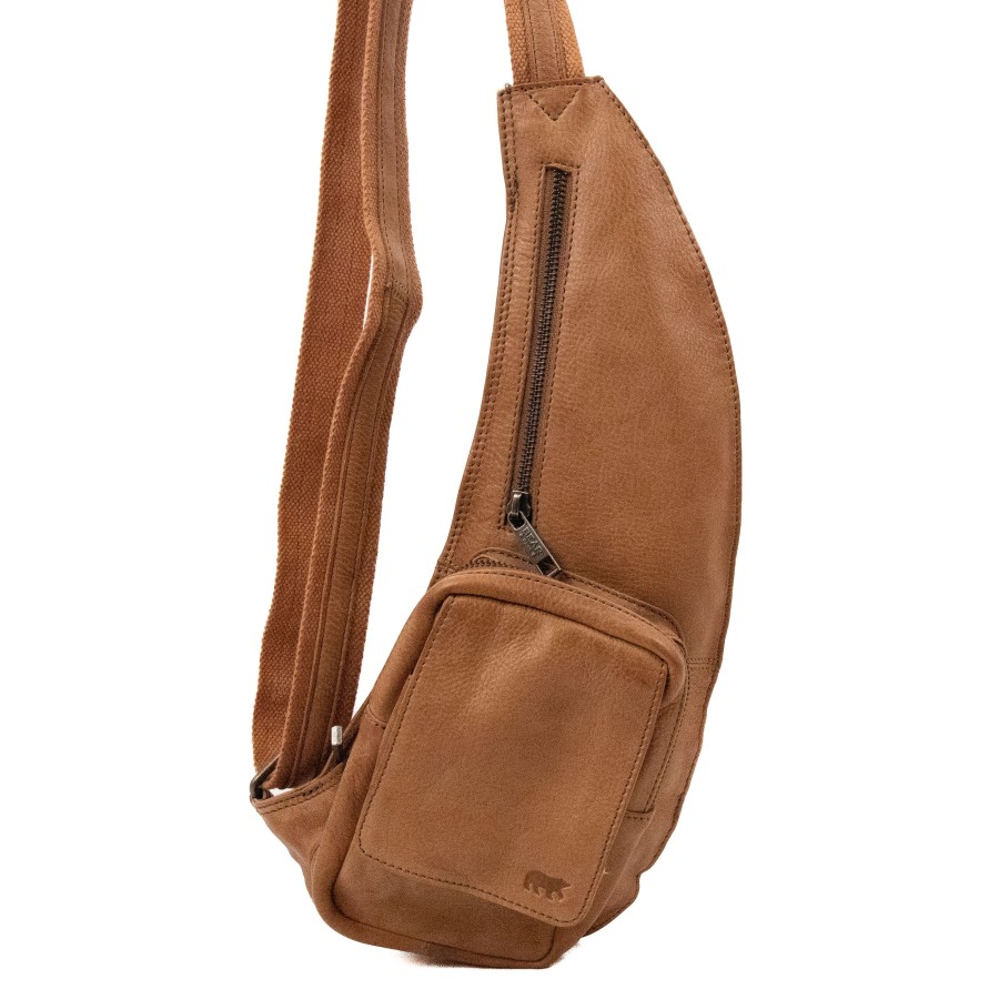 Bear Design Crossbody Tassen | Crossbody Tas 'Ranee' Taupe