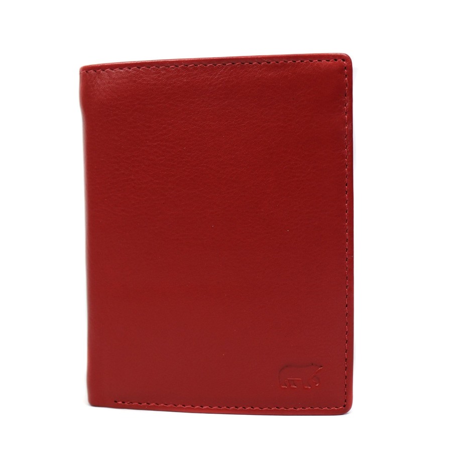 Bear Design Billfolds | Billfold 'Klaas' Rood