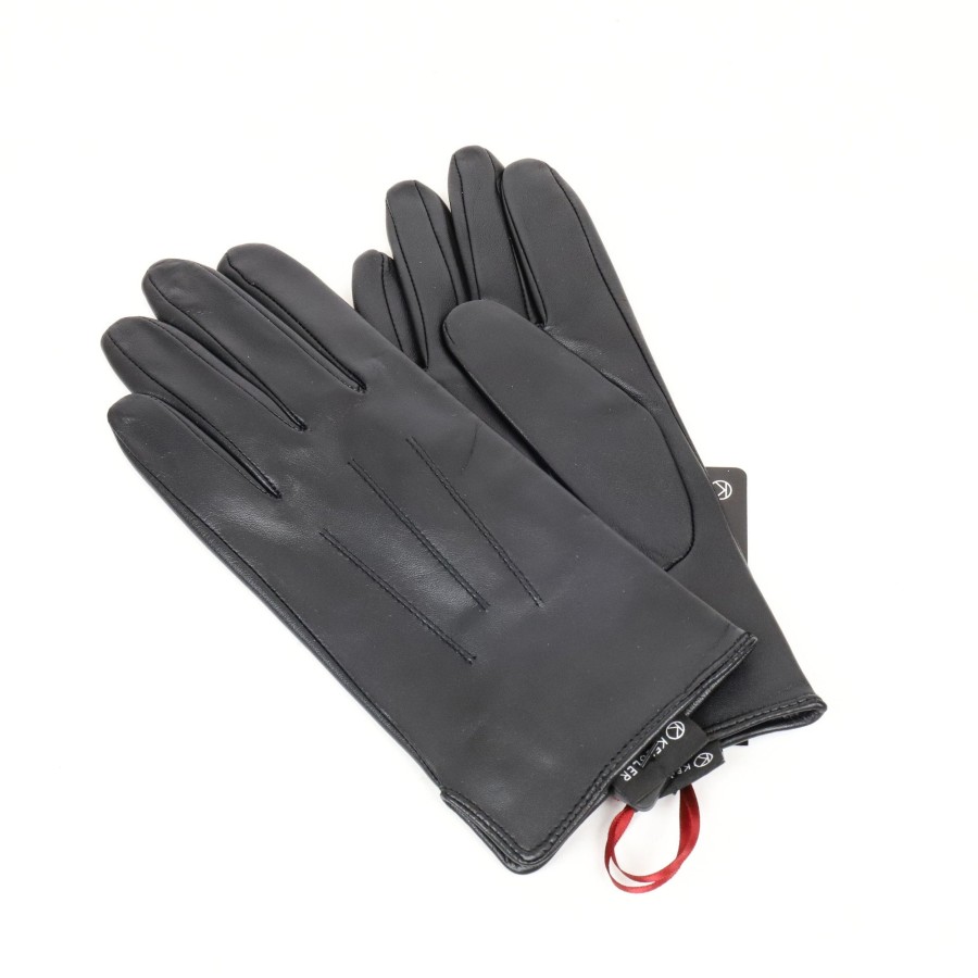 Otto Kessler Leren Handschoenen | Handschoenen 'Carla' Zwart
