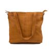 Bear Design Kleine Shoppers | Hand-/Schoudertas 'Jilke' Geel