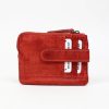 Bear Design Sleuteletuis & Klein Lederwaren | Portemonneetje 'Carrie' Cp 4110 Rood