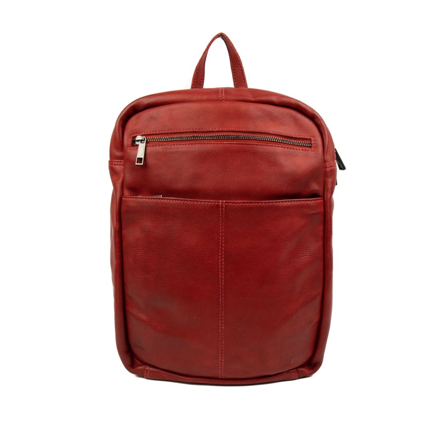 Bear Design Laptoptassen T/M 14 Inch | Rugzak 'Tiffany' Cp 1769 Rood