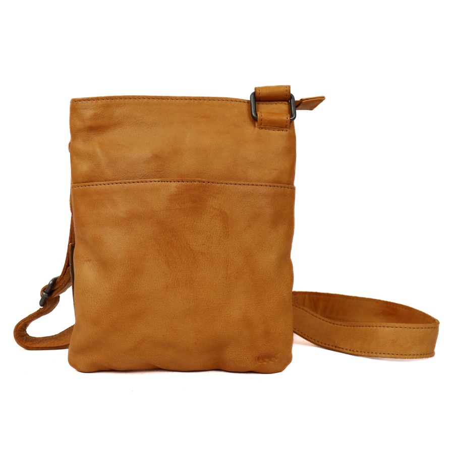 Bear Design Crossbody Tassen | Schoudertasje 'Doris' Geel