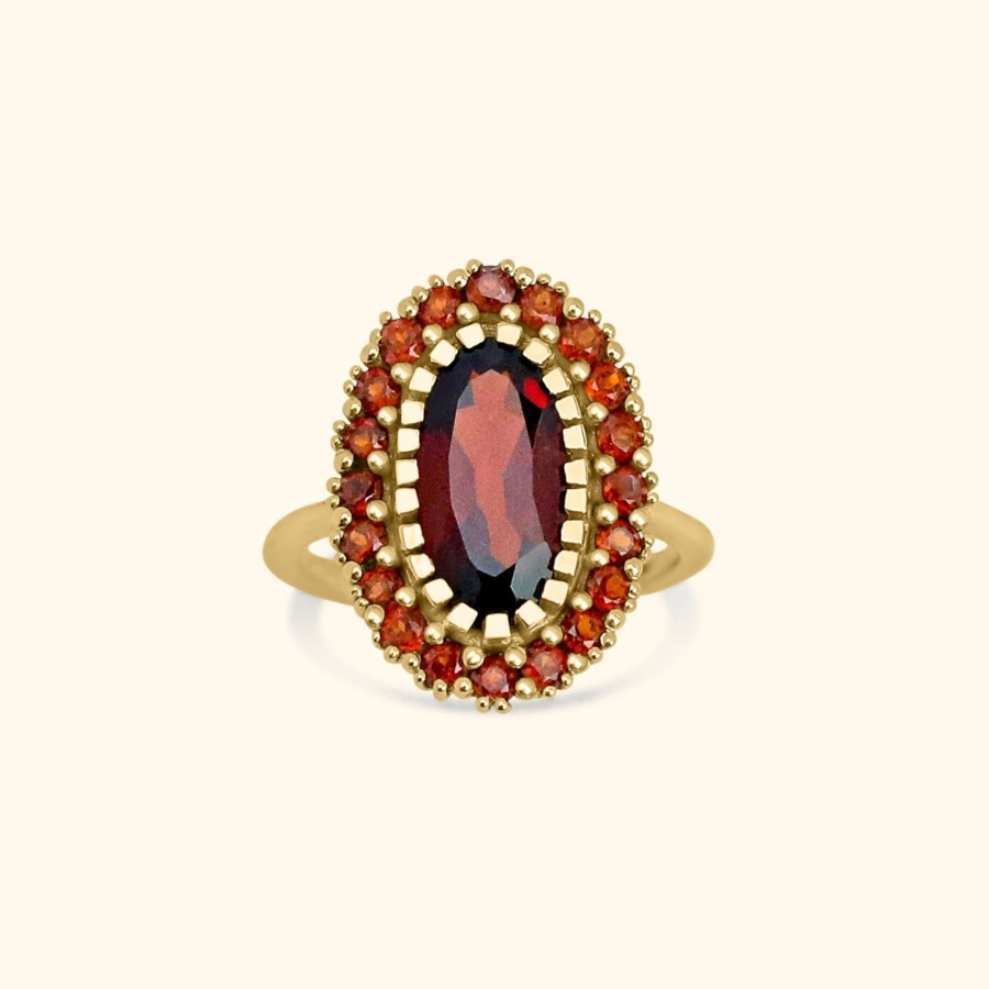 Josephina Jewelry Ringen | Jane Granaat Ring