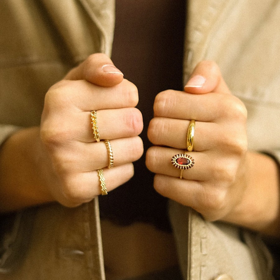 Josephina Jewelry Ringen | Jane Granaat Ring