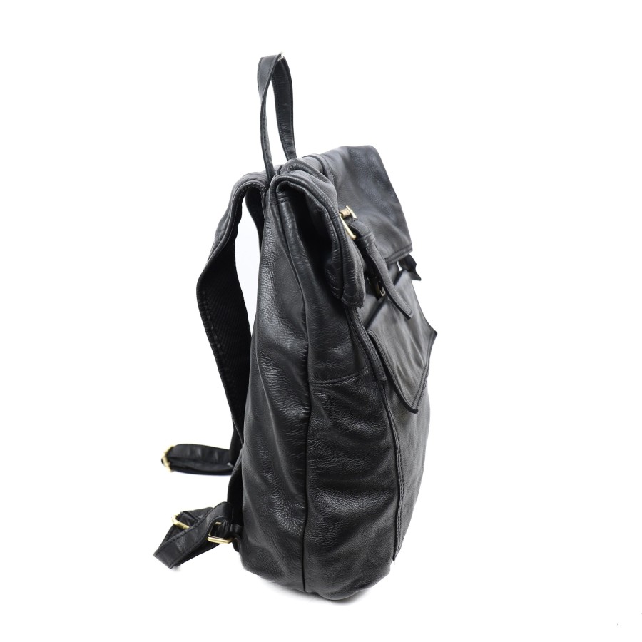 Bear Design Laptoptassen T/M 14 Inch | Rugzak 'Rina' Zwart Black