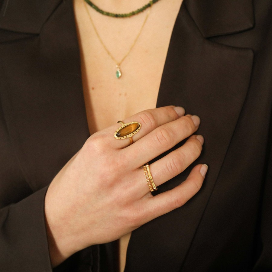Josephina Jewelry Ringen | Vic Tijgeroog Ring