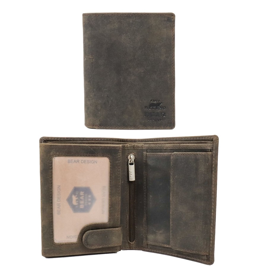 Bear Design Billfolds | Billfold 'Klaas' Bruin
