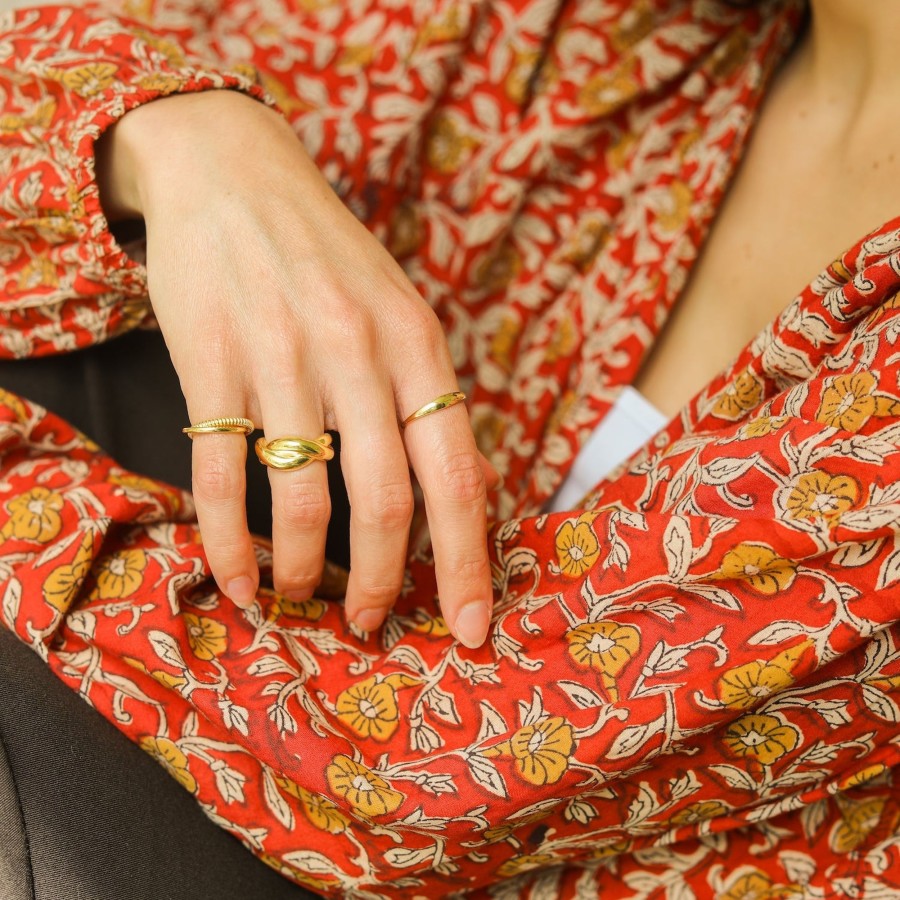 Josephina Jewelry Ringen | Matilda Chunky Twisted Ring