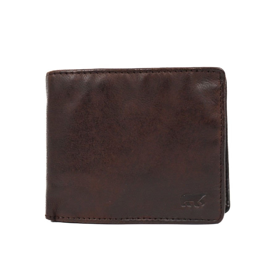 Bear Design Billfolds | Billfold 'Fabian' Donkerbruin