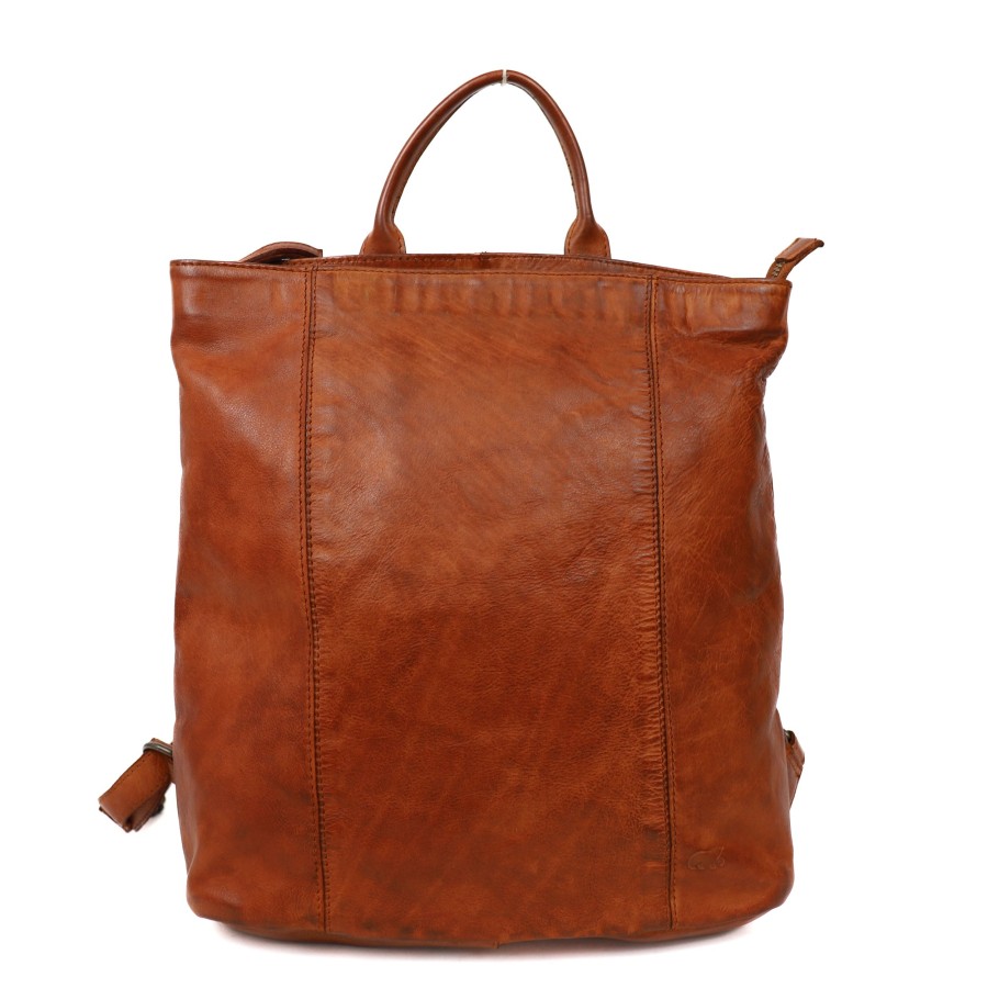 Bear Design Laptoptassen T/M 14 Inch | Rugzak 'Maxime' Cognac