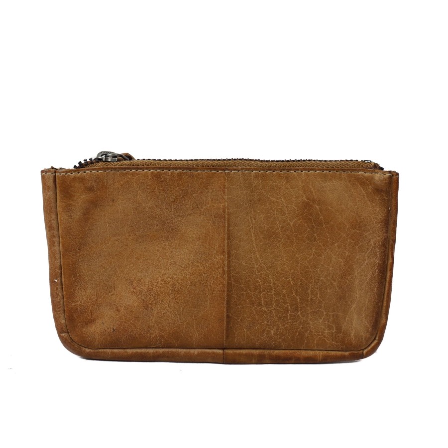 Bear Design Sleuteletuis & Klein Lederwaren | Sleuteletui 'Mila' Cp 7090 Taupe