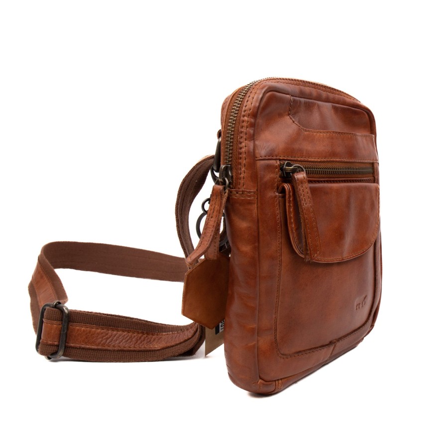 Bear Design Crossbody Tassen | Crossbody Tas 'Sasha' Cognac