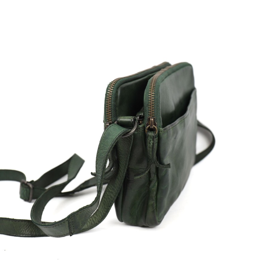Bear Design Crossbody Tassen | Schoudertasje 'Vieve' Groen