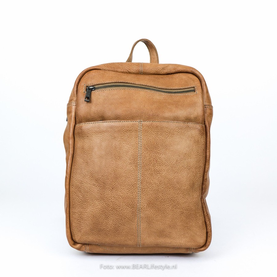 Bear Design Laptoptassen T/M 14 Inch | Rugzak 'Tiffany' Cp 1769 Taupe