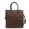 Bear Design Kleine Shoppers | Hand-/Schoudertas 'Bonnie' Donkerbruin