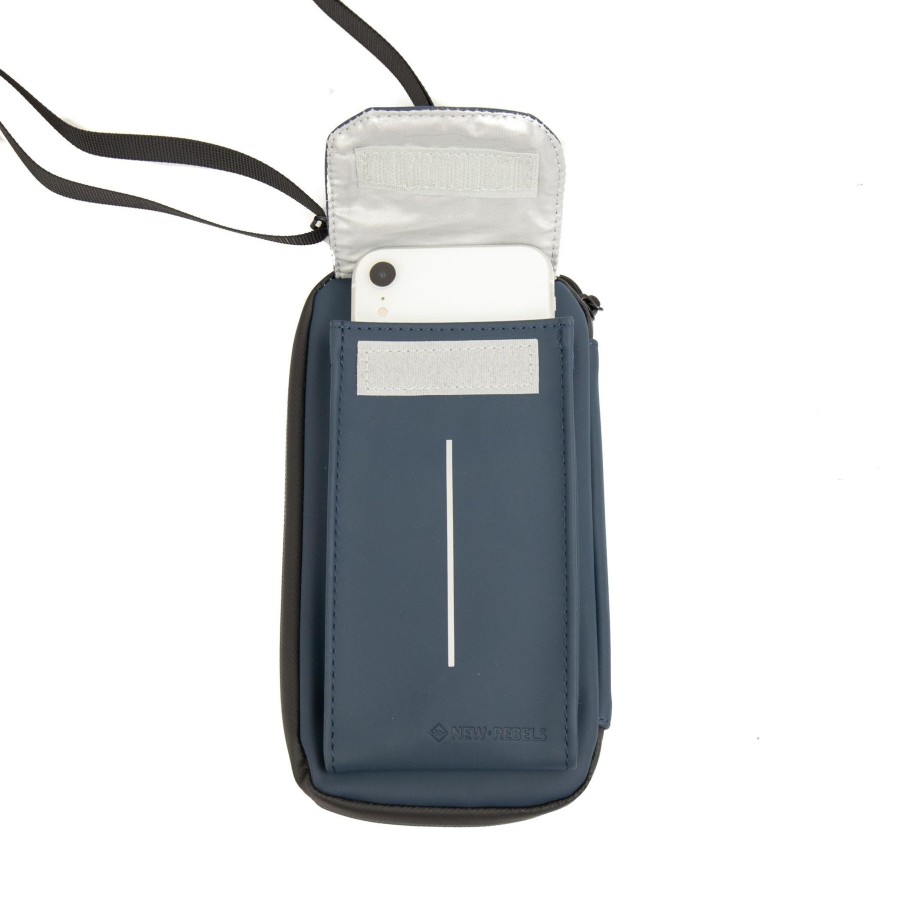 New Rebels Telefoontasjes | Telefoontasje 'Mart' Donkerblauw