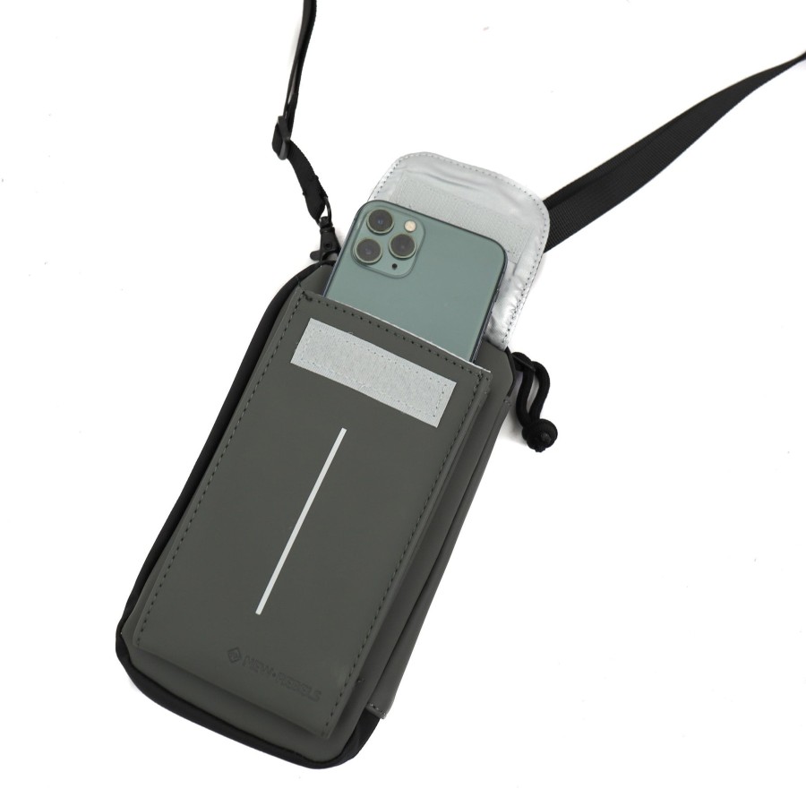 New Rebels Telefoontasjes | Telefoontasje 'Mart' Antraciet