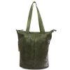 Bear Design Grote Shoppers | Shopper 'Juul' Cp 2087 Groen