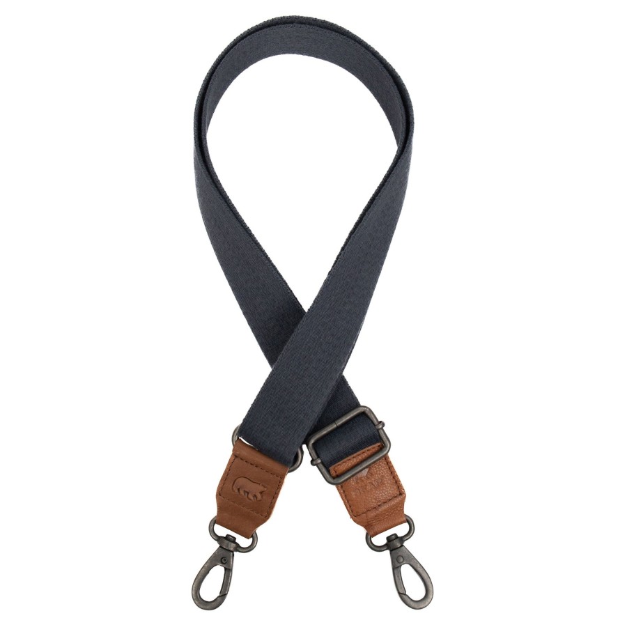 Bear Design Bag Straps | Bag Strap 'Puck' Donkerblauw