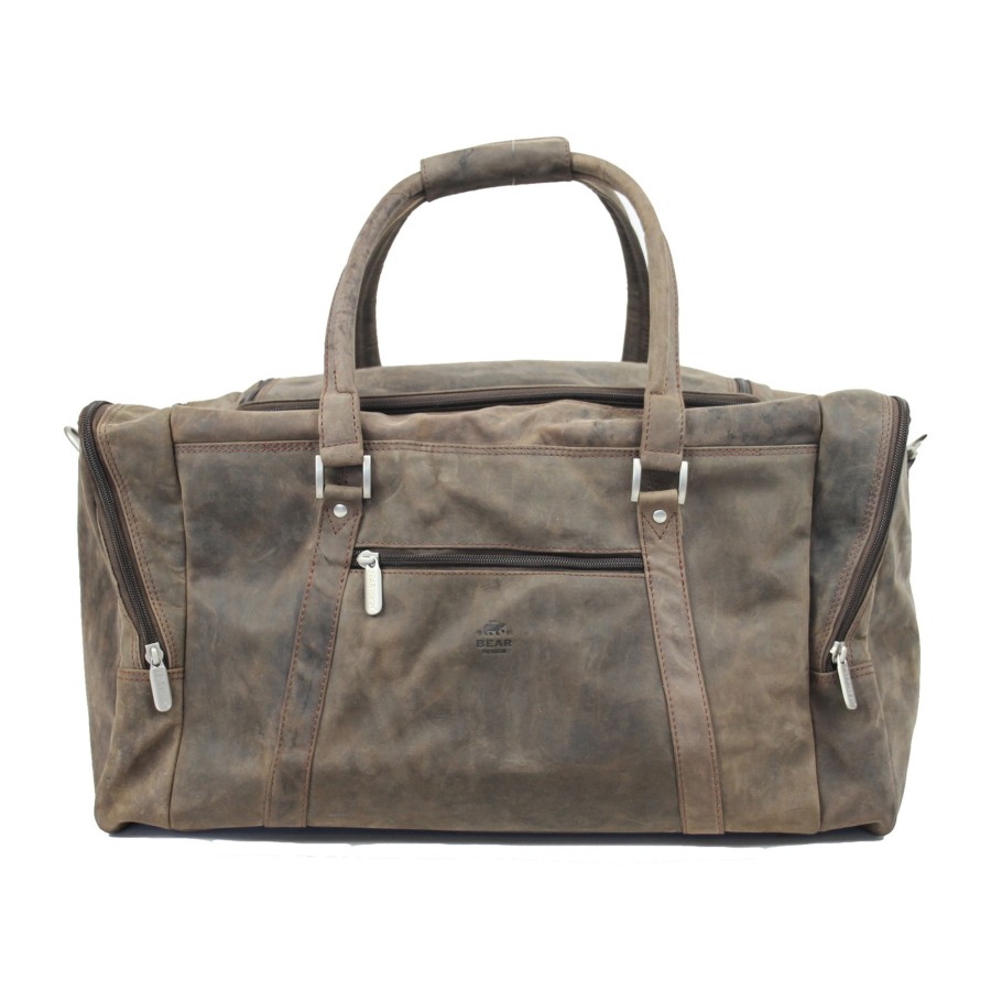 Bear Design Autovakantie | Weekendtas 'Max' Hd 5643 Bruin