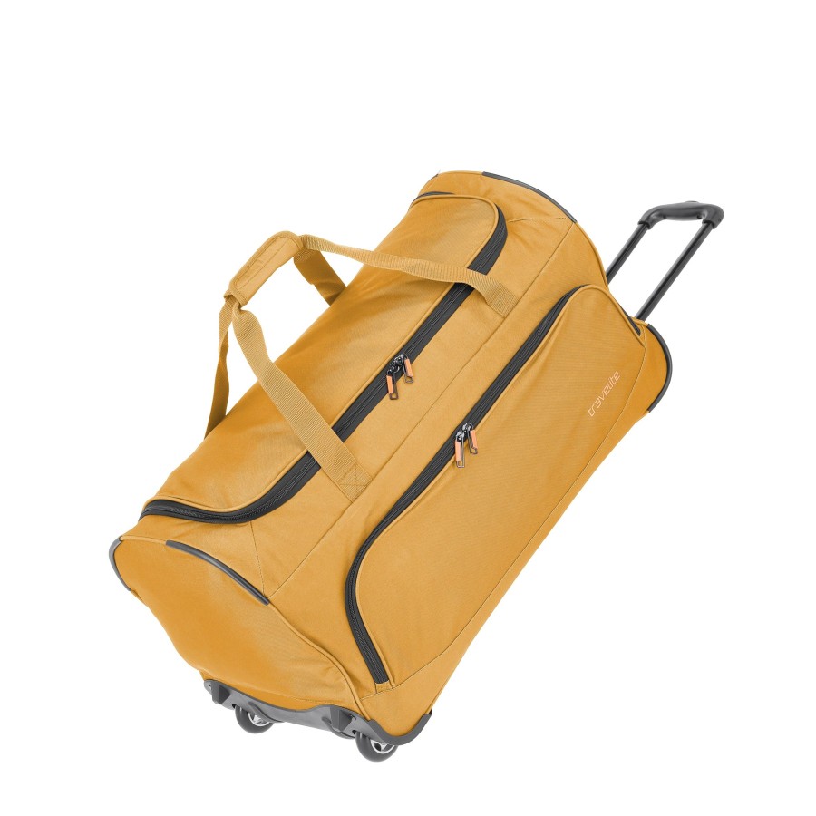 Travelite Autovakantie | Basics Fresh Trolley Travel Bag Yellow