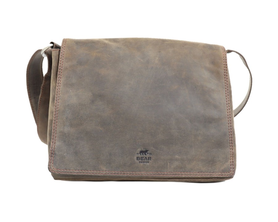 Bear Design Middelmaat Schoudertassen | Schoudertas 'Hanna' Hd 6274 Bruin