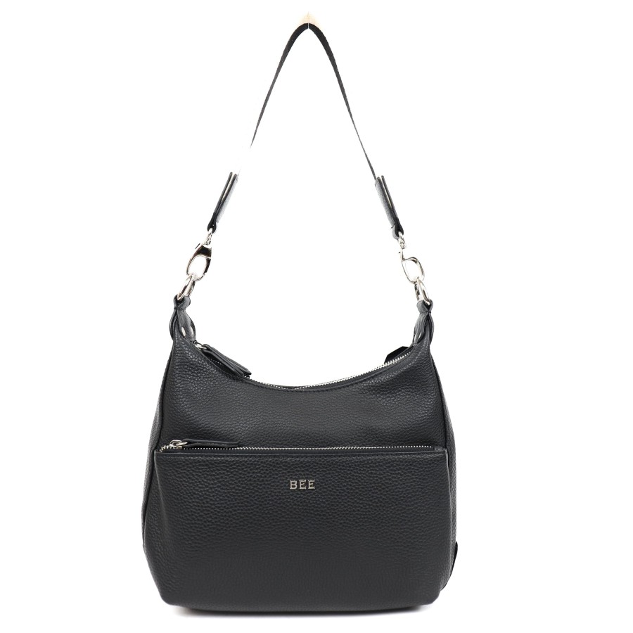 BEE Middelmaat Handtassen | Hand-/Schoudertas 'Thyrza' Black