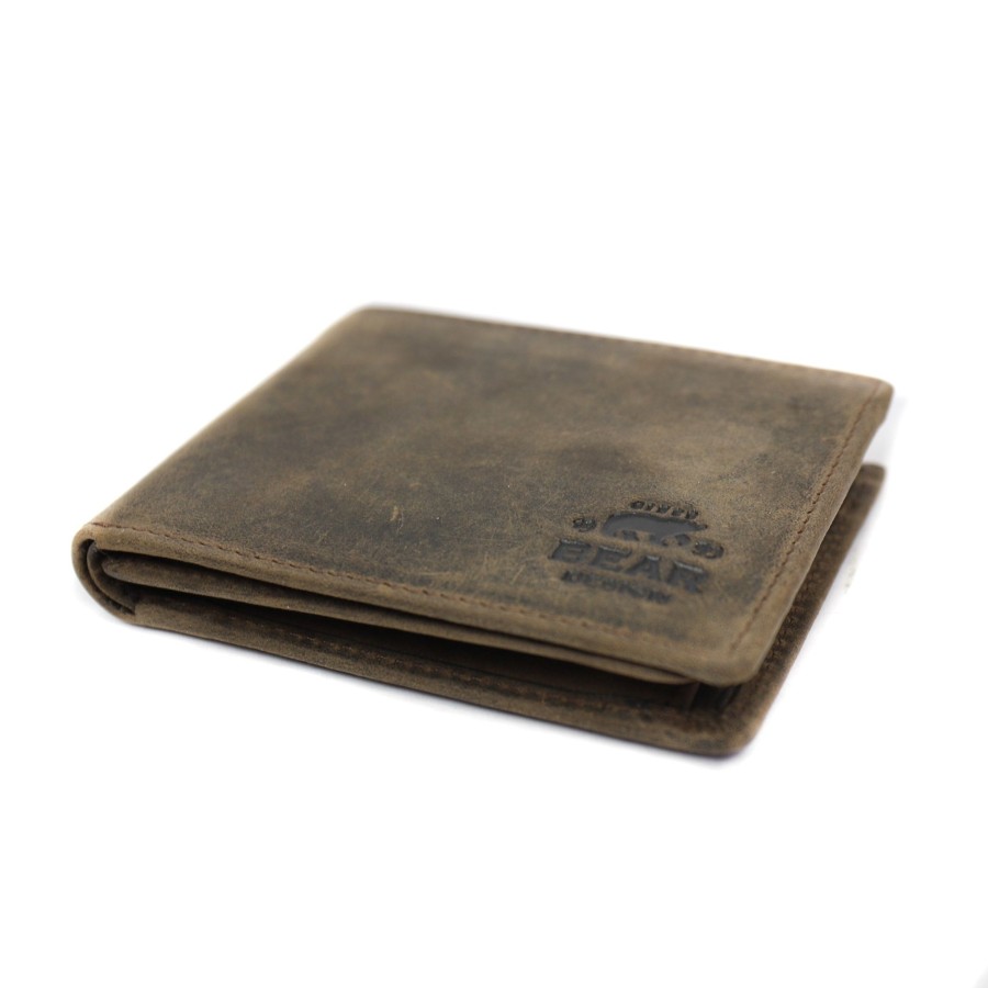 Bear Design Billfolds | Billfold 'Lucas' Bruin