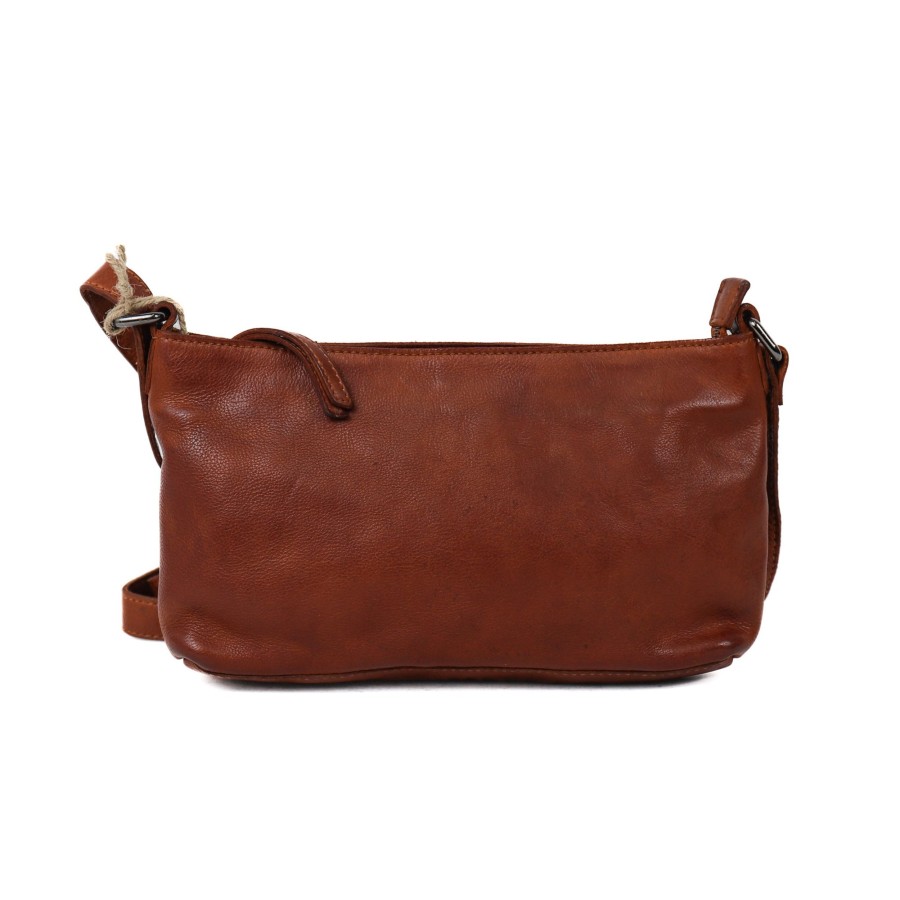 Bear Design Crossbody Tassen | Schoudertasje 'Cato' Cognac