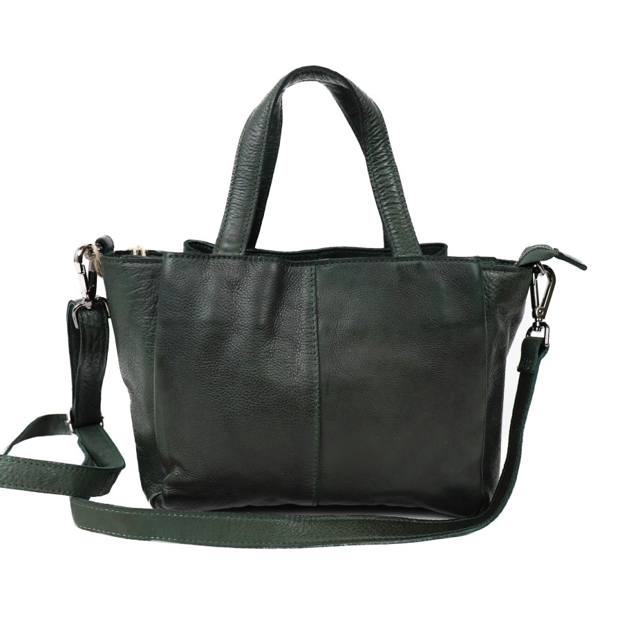 Bear Design Kleine Handtassen | Hand-/Schoudertasje 'Marie' Groen