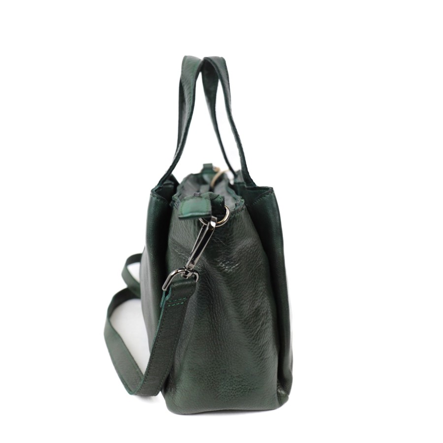 Bear Design Kleine Handtassen | Hand-/Schoudertasje 'Marie' Groen