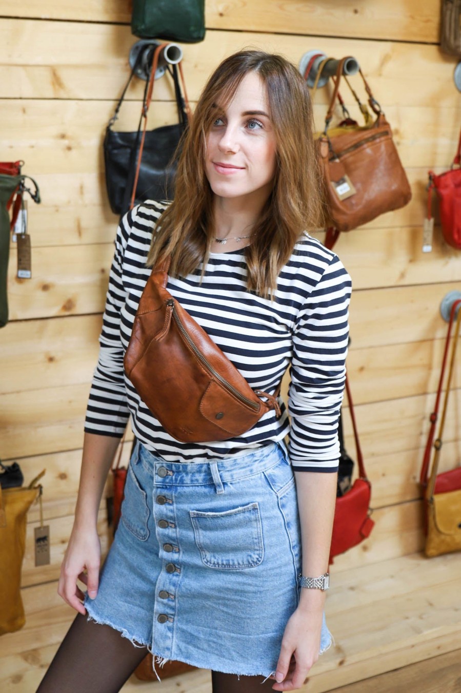 Bear Design Heuptassen | Heuptas 'Matt' Cognac