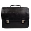 Bear Design Laptoptassen T/M 15,6 Inch | Aktetas 'Willem-Jan' Zwart