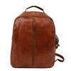 Bear Design Laptoptassen T/M 15,6 Inch | Laptop Rugzak 'Kae' Cognac