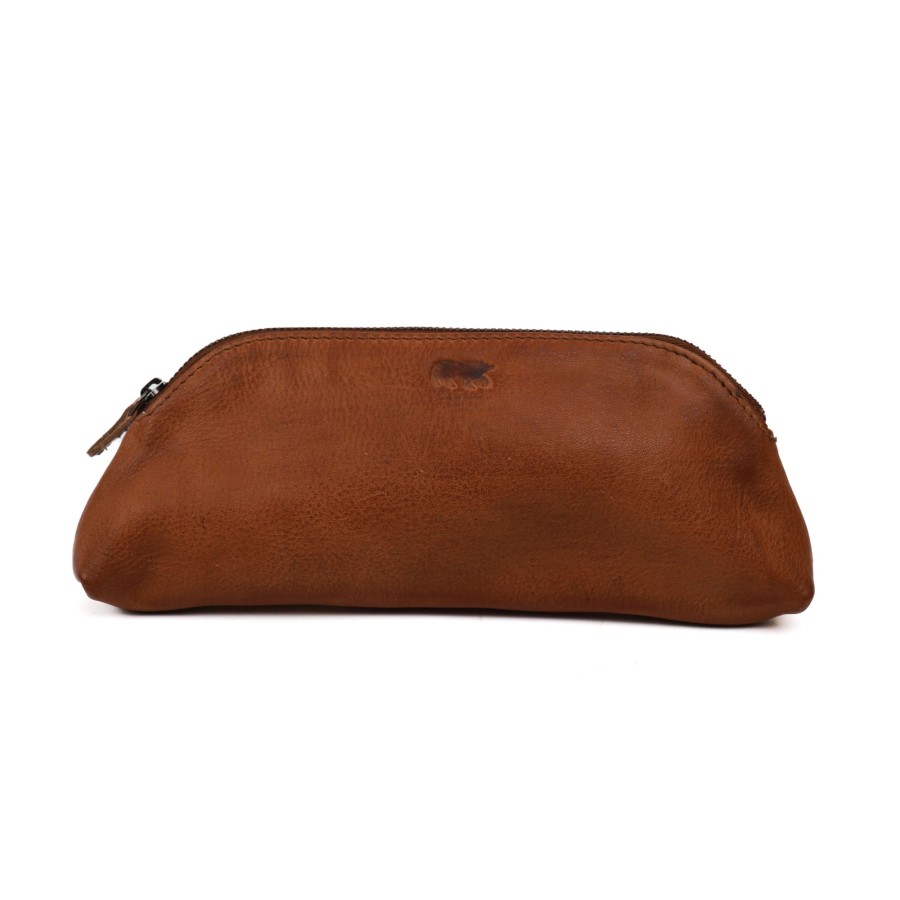 Bear Design Sleuteletuis & Klein Lederwaren | Etui 'Maarten' Cognac
