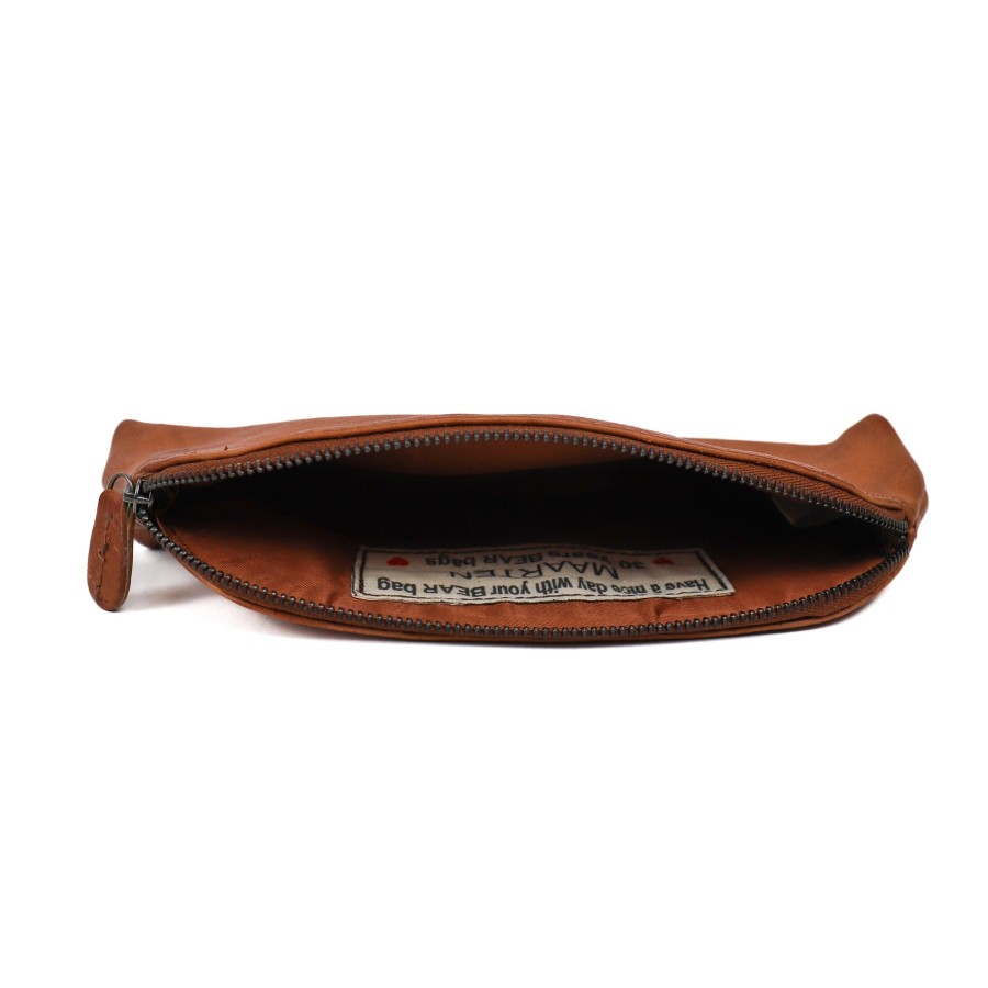 Bear Design Sleuteletuis & Klein Lederwaren | Etui 'Maarten' Cognac