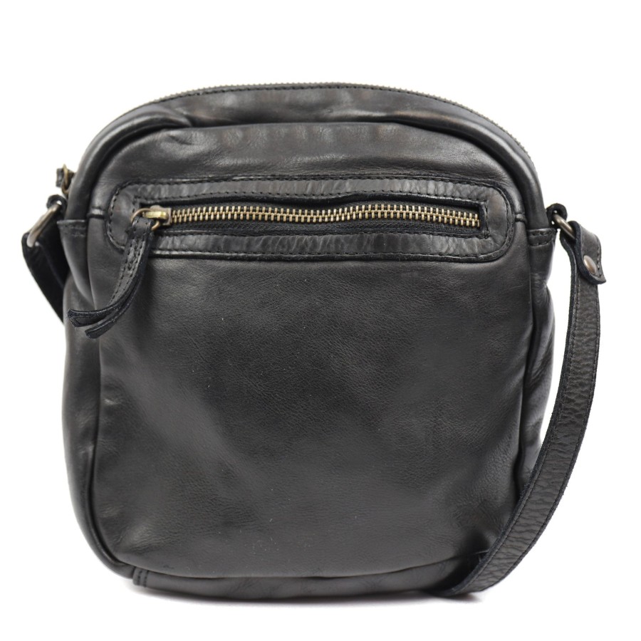 Bear Design Crossbody Tassen | Schoudertasje 'Ray' Cl 35952 Zwart