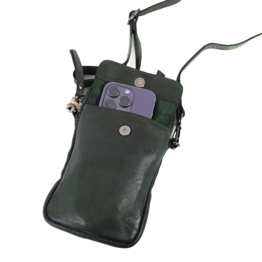Bear Design Telefoontasjes | Telefoontasje 'Jenny' Groen